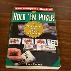 The Complete Book of Hold 'Em Poker by Gary Carson - Green Cover